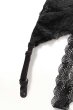 画像15: Lacrisia garter belt | クロッチレスガーターベルト・総レース・ブラック   | 高級Sexyランジェリー Obsessive (15)